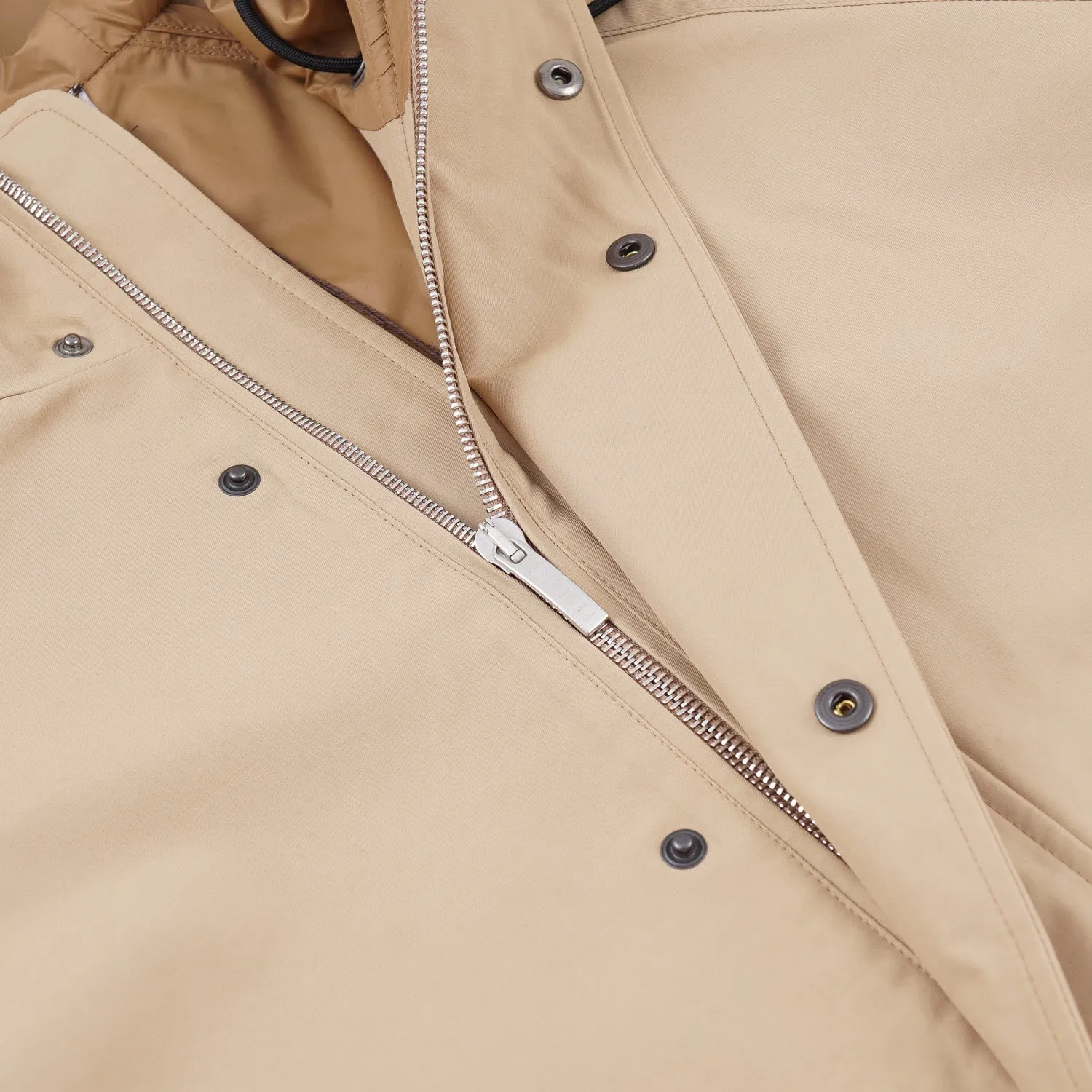 Peserico Weather-Repellent Hooded Parka