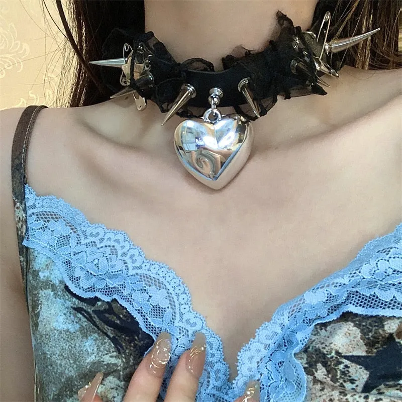 Pierce My Heart Collar