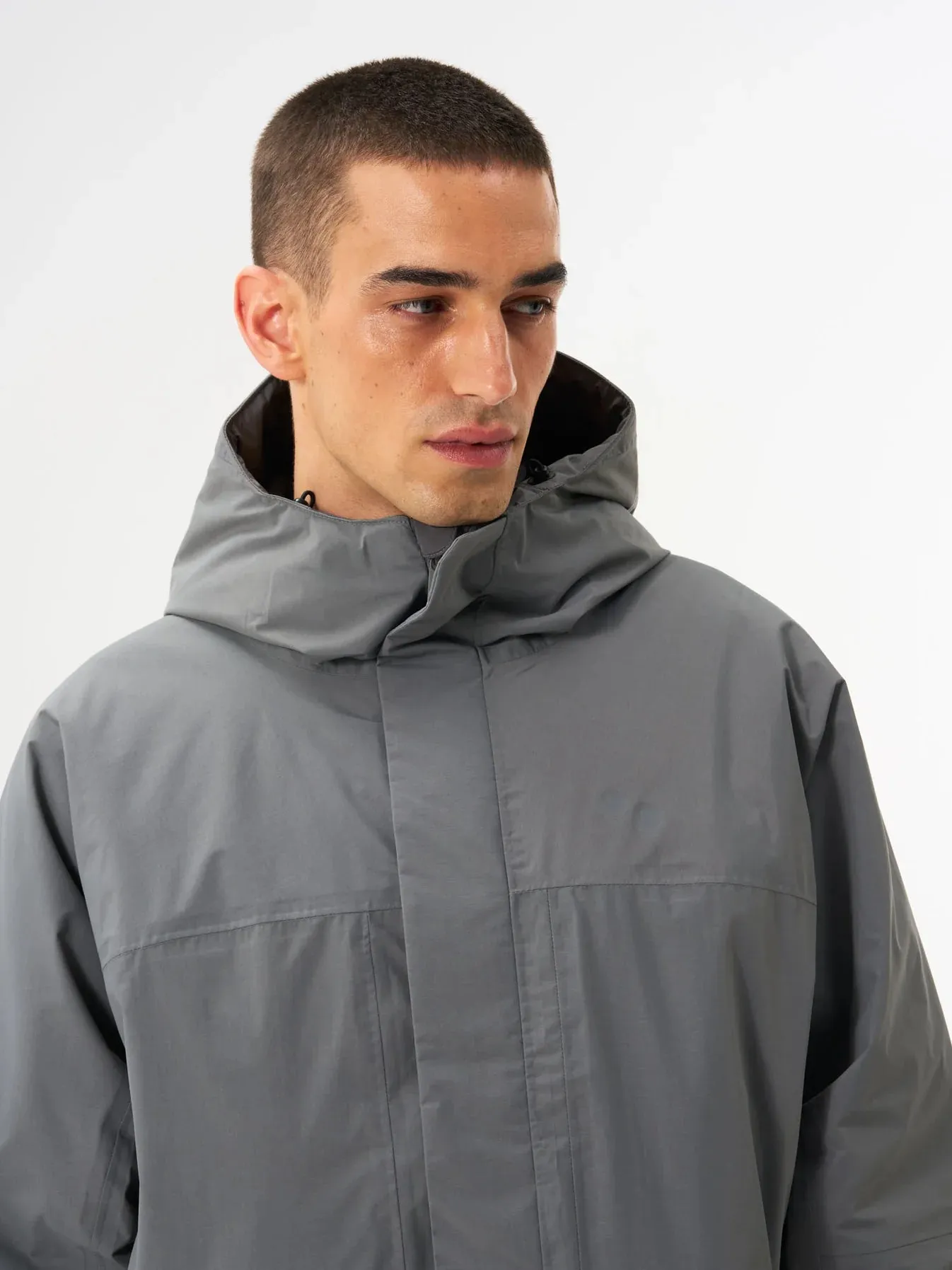 pinqponq Parka Unisex Storm Grey