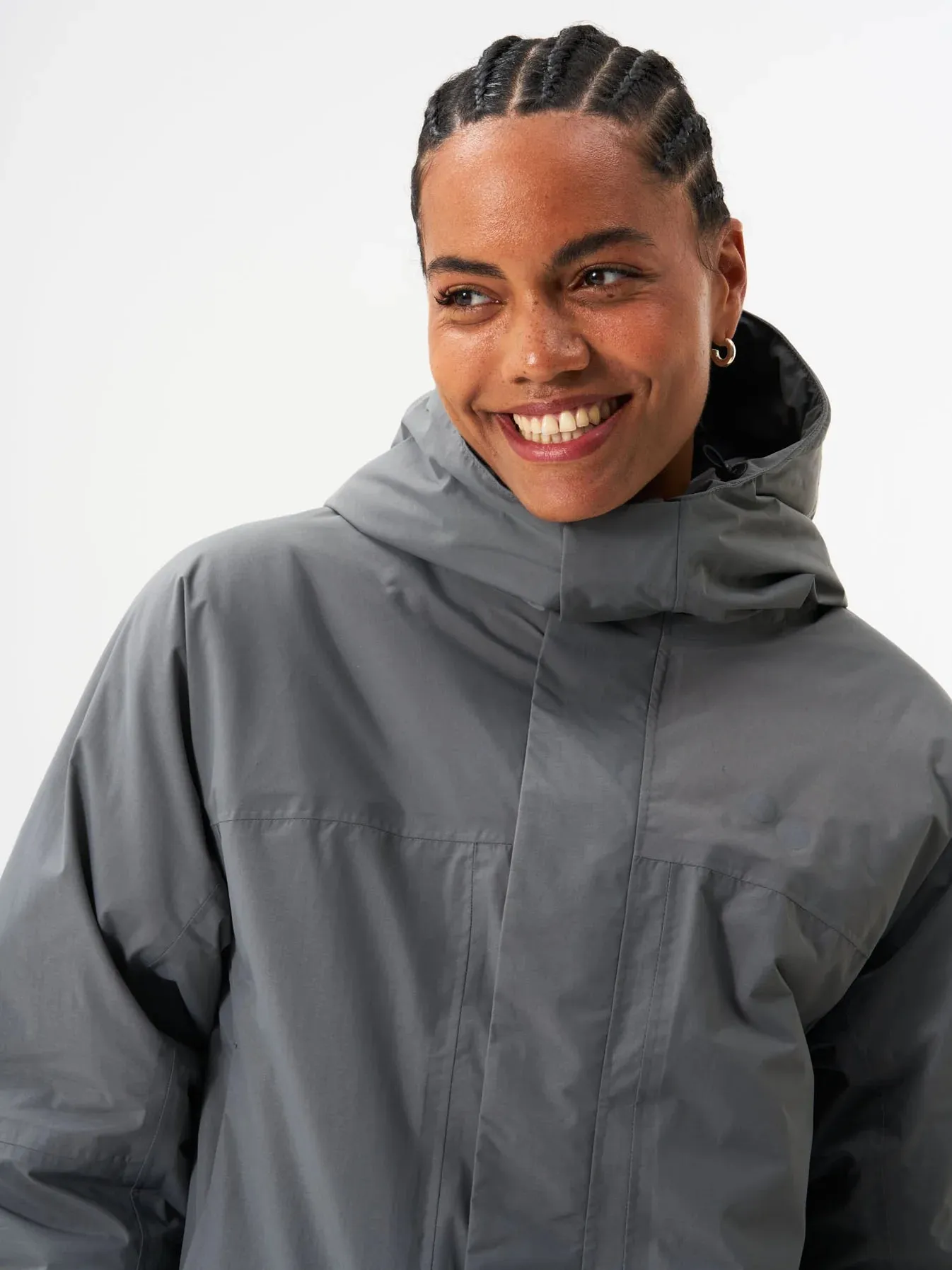 pinqponq Parka Unisex Storm Grey