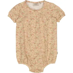 Playsuit Vilja - barely beige small flowers