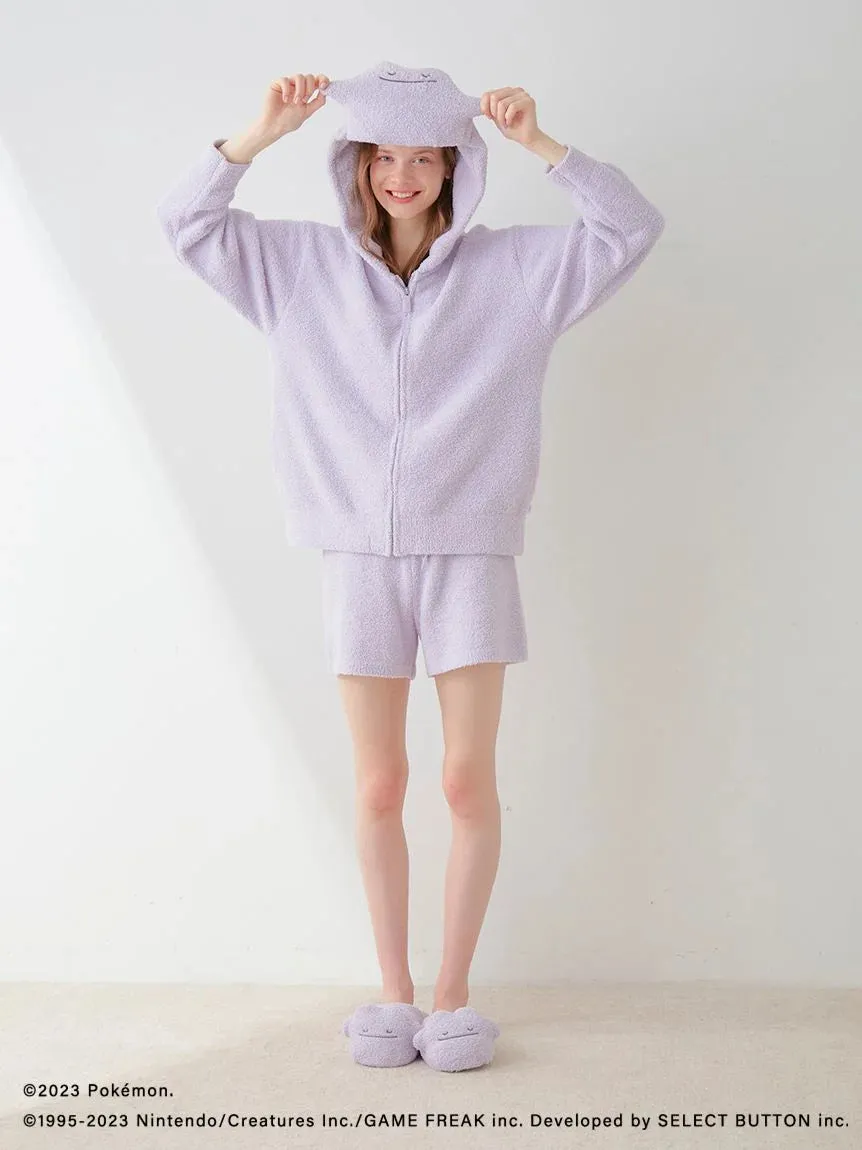 [Pokémon Sleep] Baby Moco Ditto Parka & Shorts Set