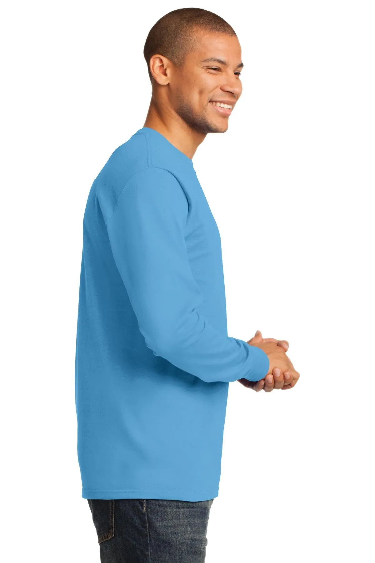 Port & Company® - Long Sleeve Essential Tee. PC61LS