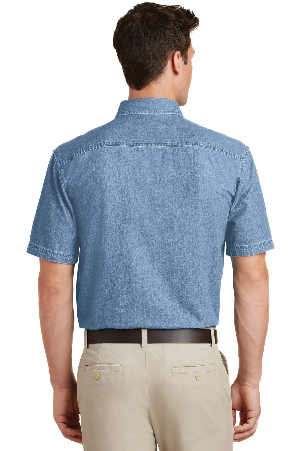 Port & Company® - Short Sleeve Value Denim Shirt. SP11