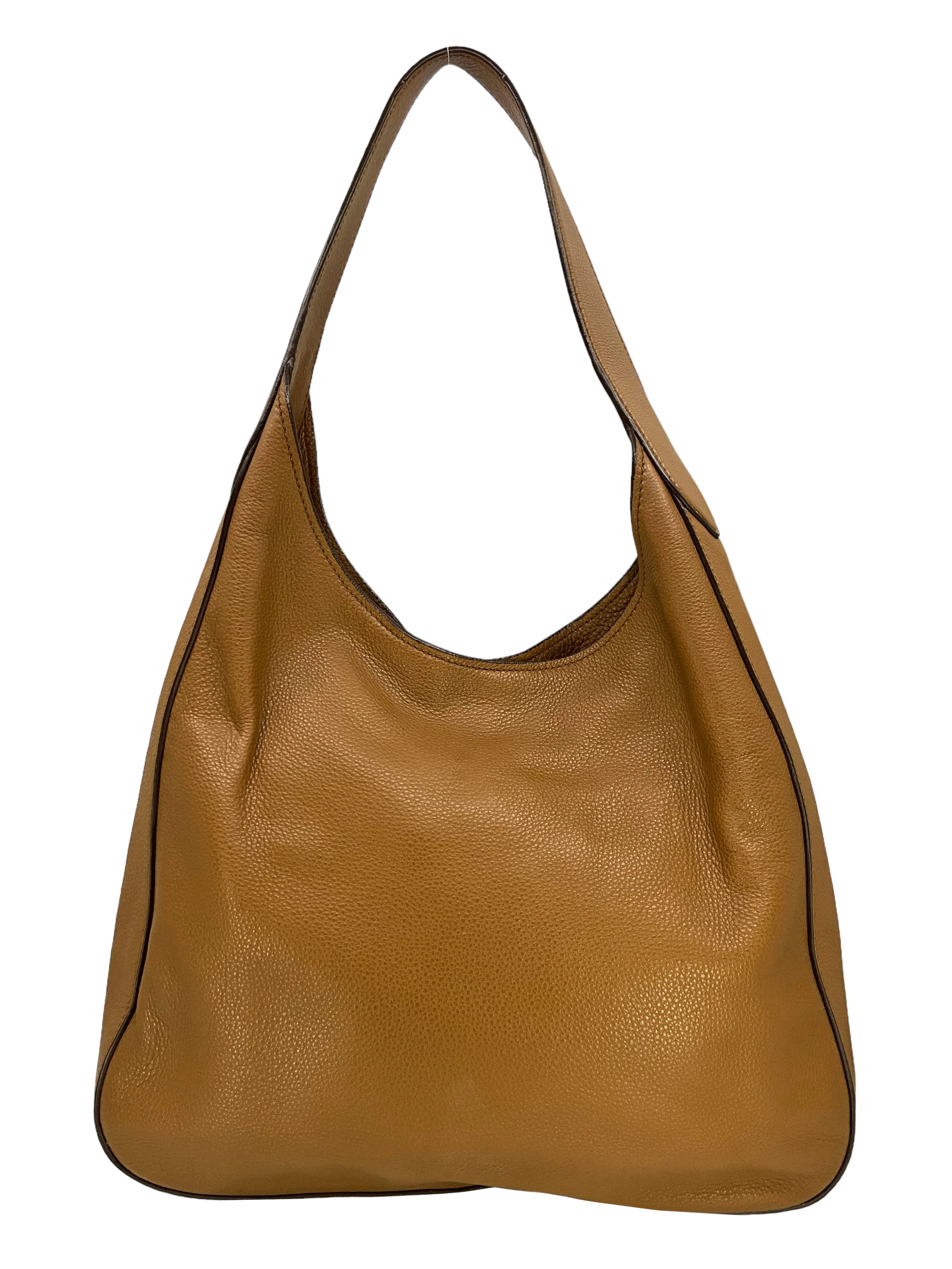 PRADA Vitello Corsica Pocket Hobo Bag