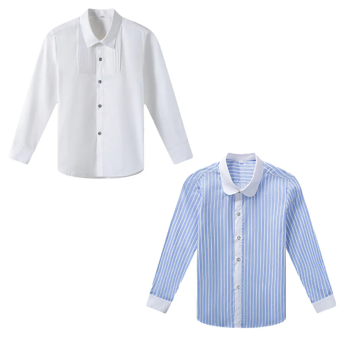 Premium Cotton Children's School Shirts