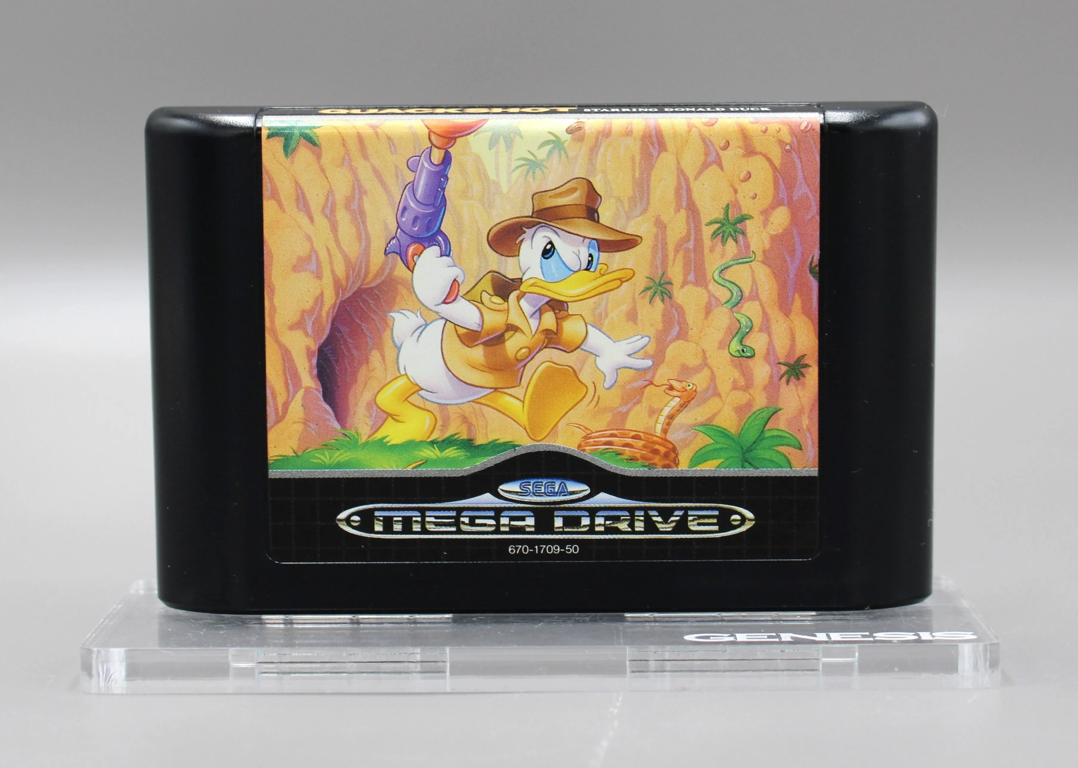 Quackshot Starring Donald Duck (Sega Mega Drive, 1991) Game Cartridge [Region Free]