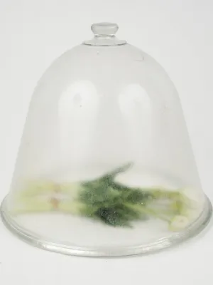 "Cloche à Melon" Antique French glass bell 15¾"