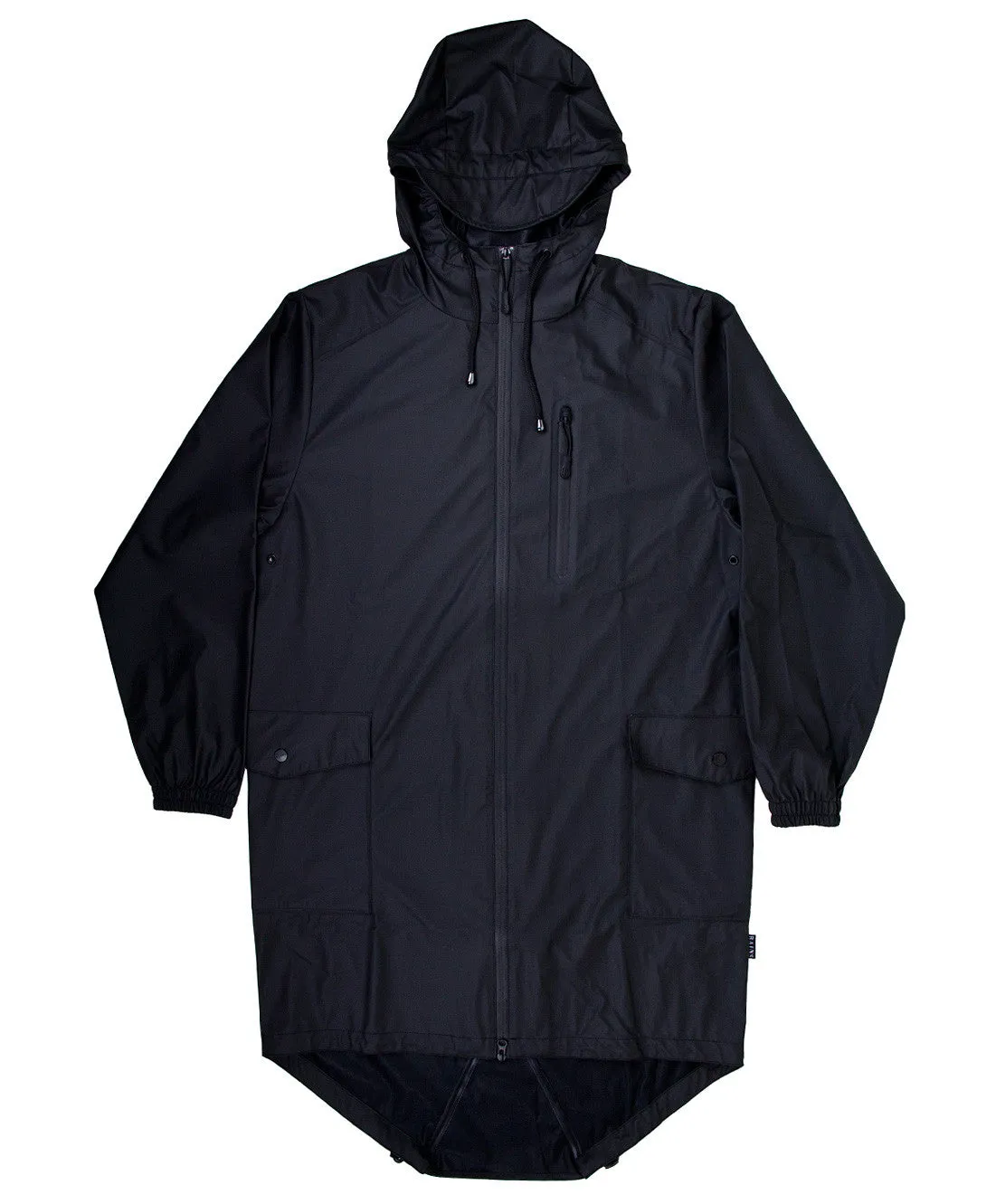 RAINS: Parka Coat (Black)