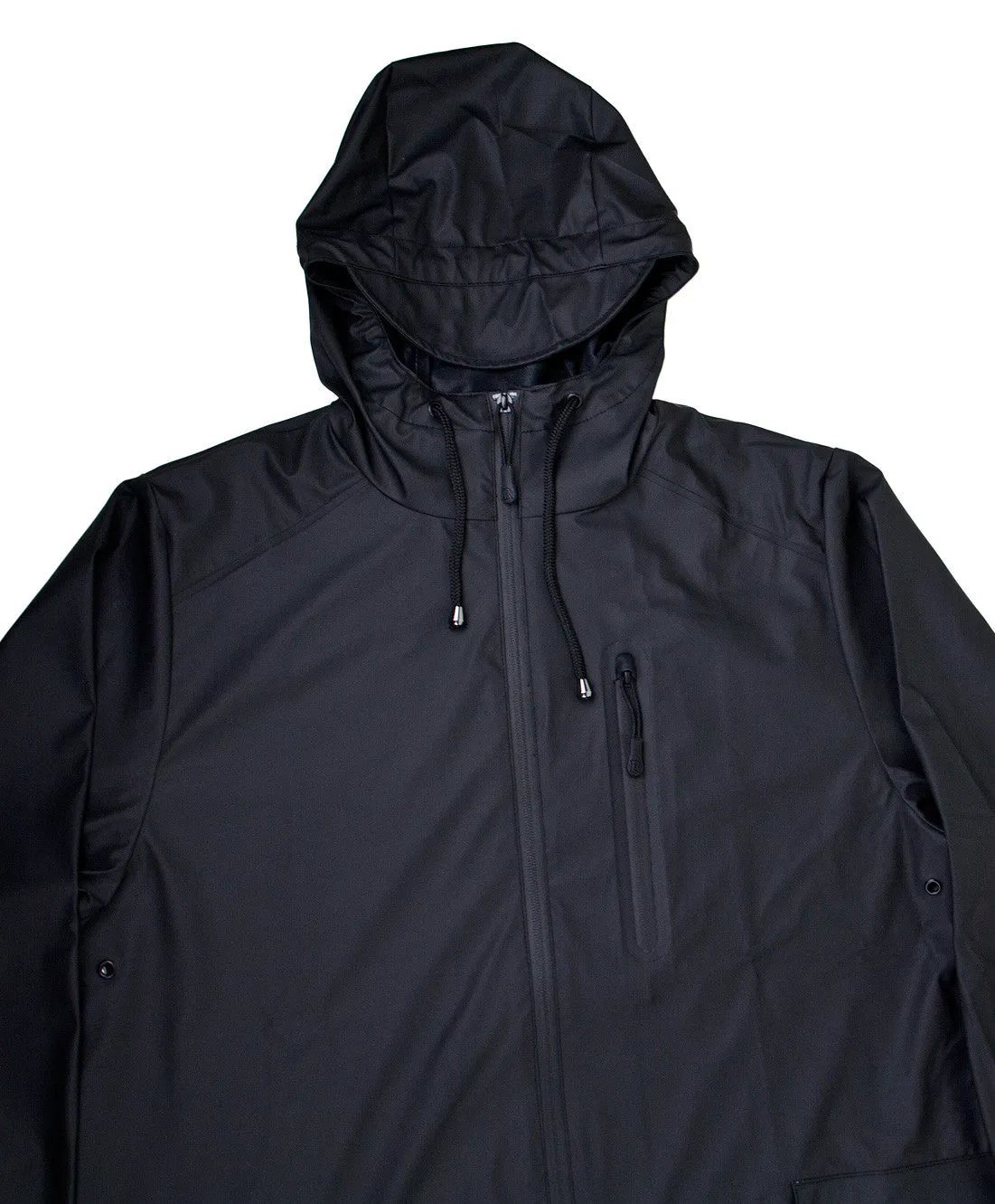 RAINS: Parka Coat (Black)