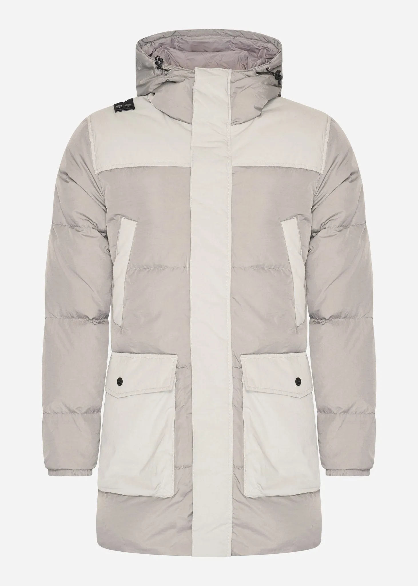 Recoil down coat parka - sedona grey