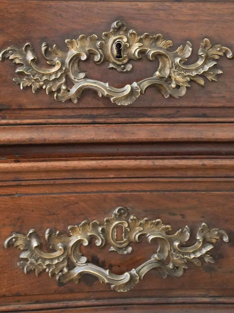 Regence Period Mahogany Commode w/ Original Marble Top, 18th Century