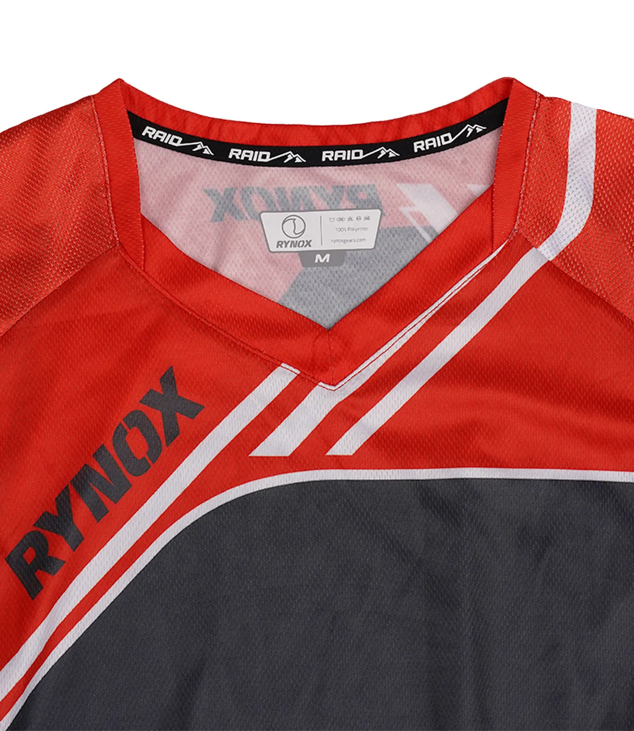 Rynox Raid Jersey Frontier Pro - Red Black