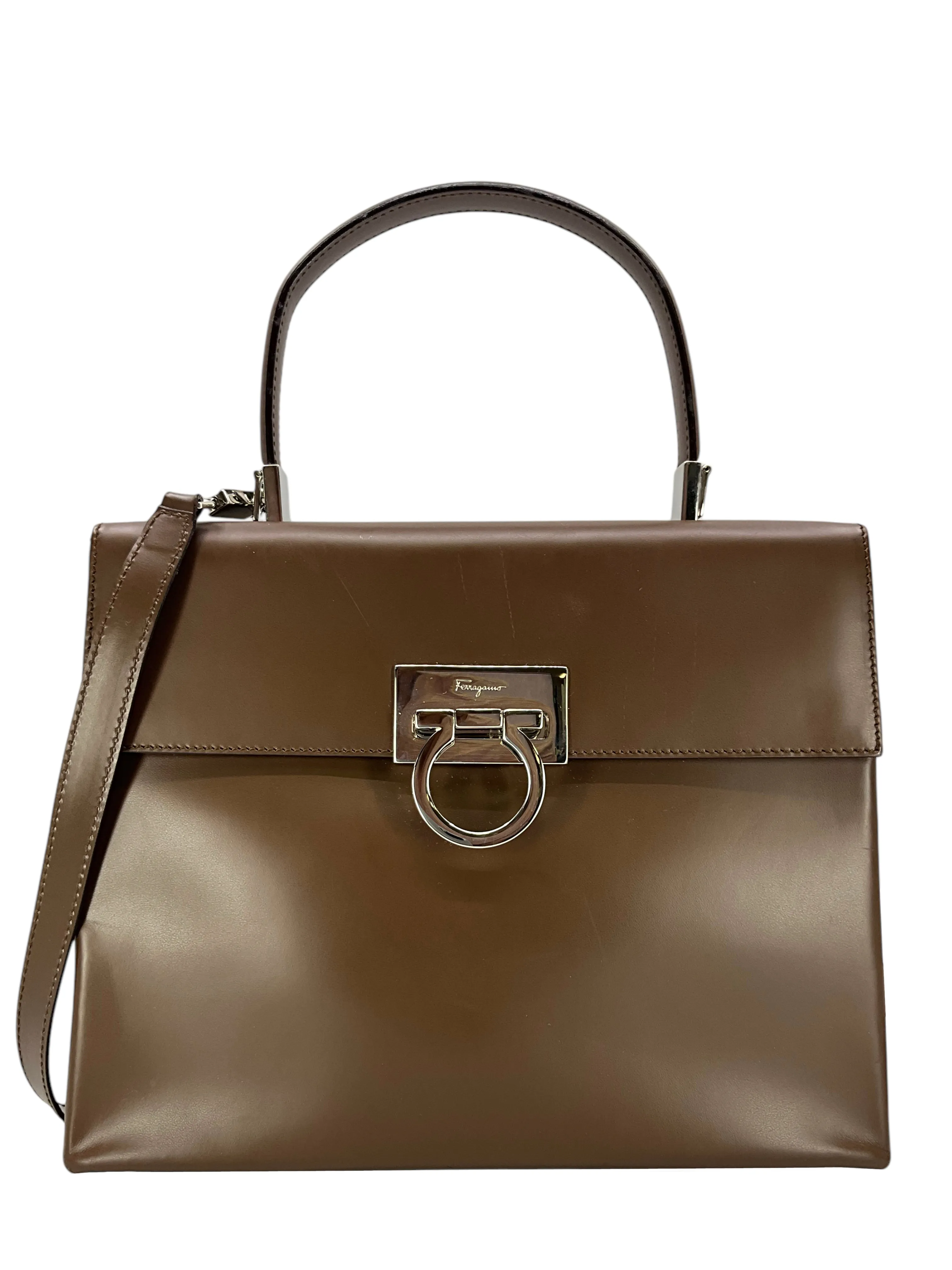 Salvatore Ferragamo Lady Gancini Kelly Bag