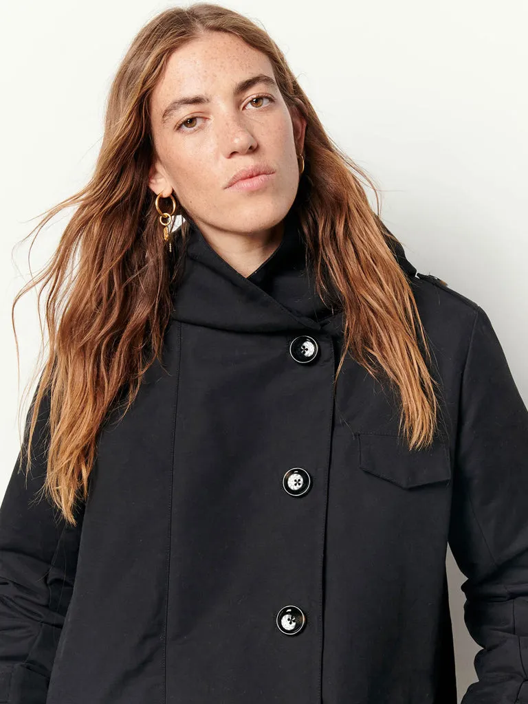 Sessun Sandison Parka in Black