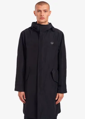 Shell parka - black