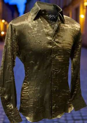 SHIMMER SHIRT - BRONZE