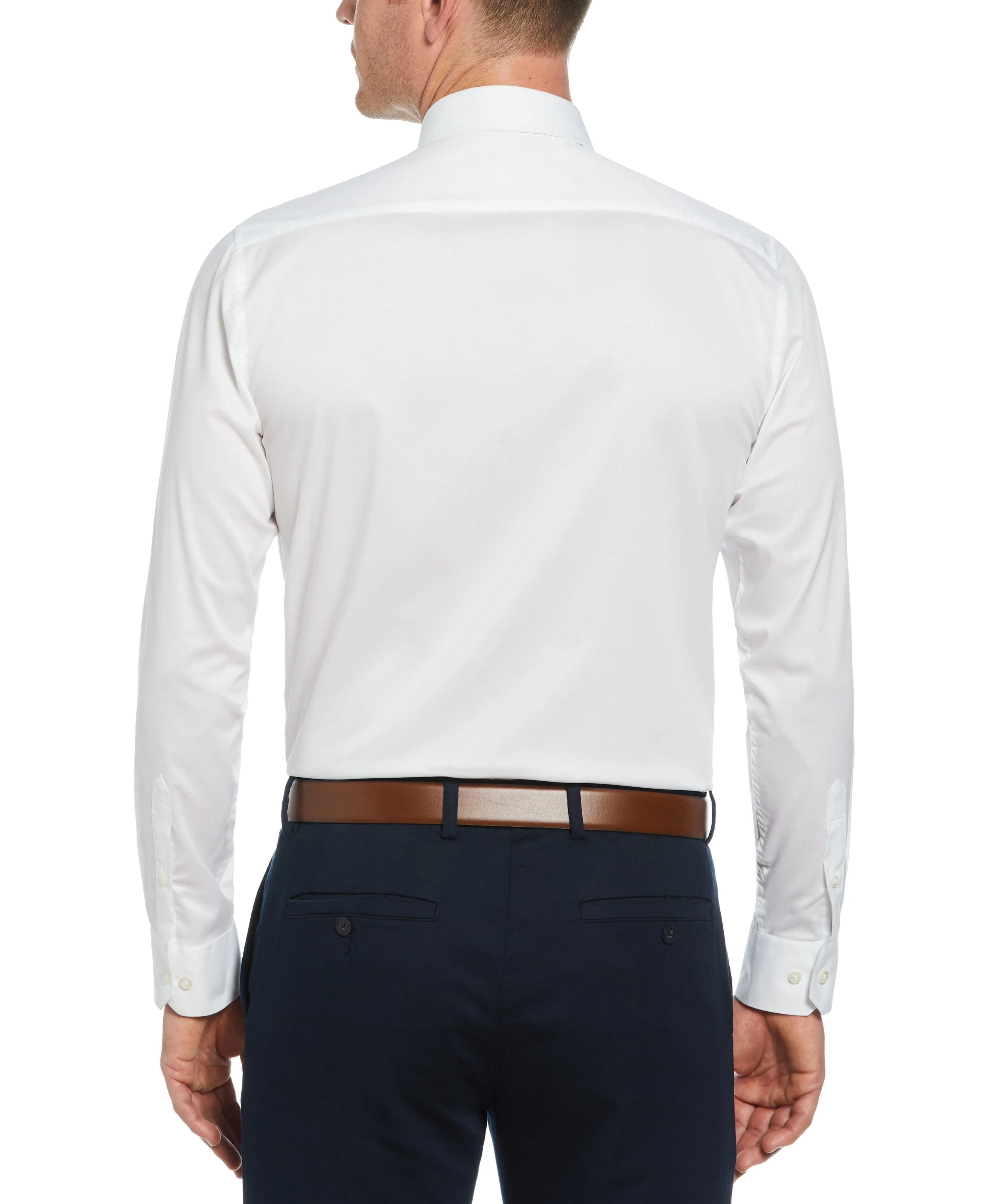 Slim Fit Luxe Button-Down Tencel Twill Shirt