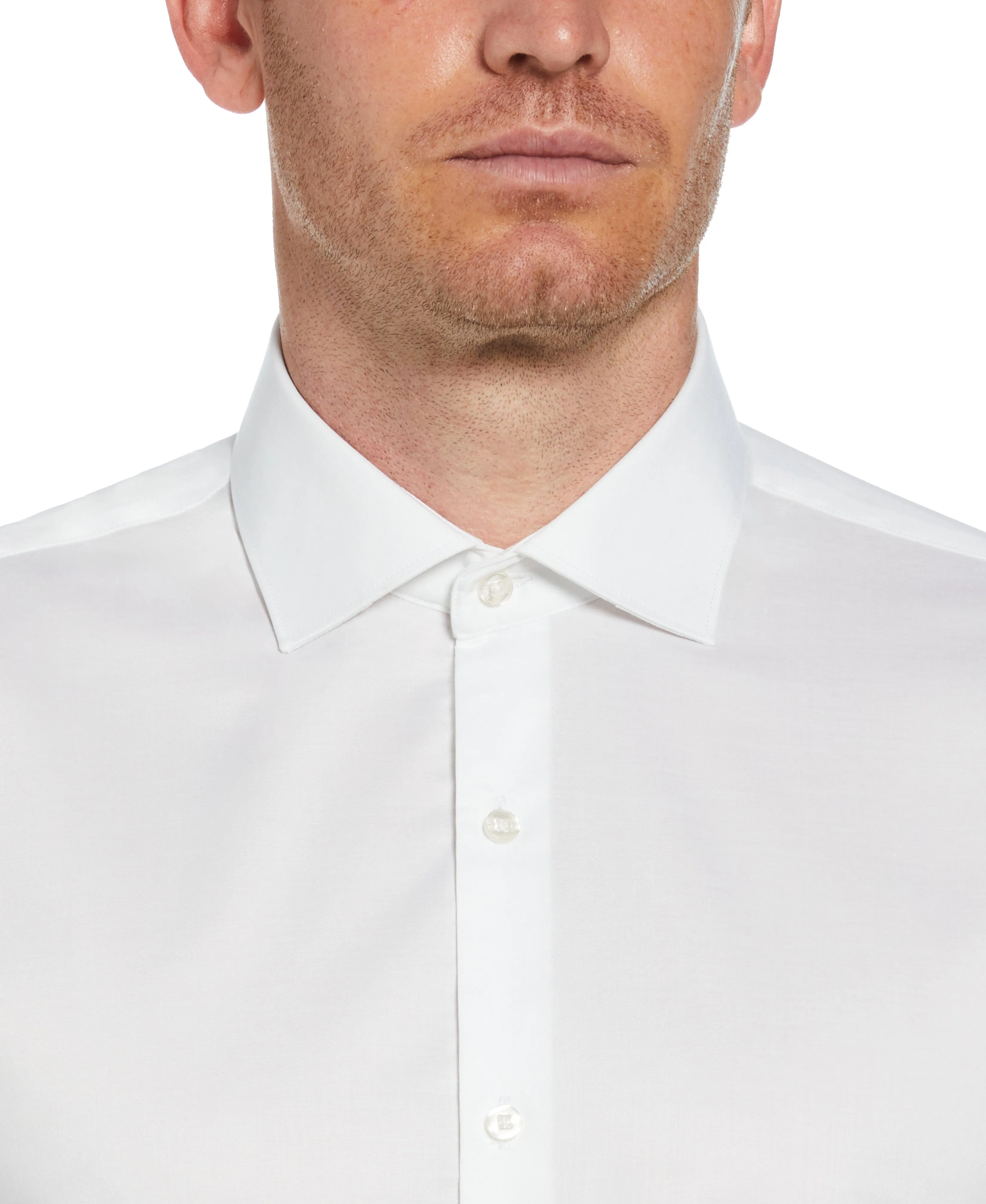 Slim Fit Luxe Button-Down Tencel Twill Shirt