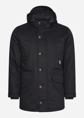 Smart parka - black