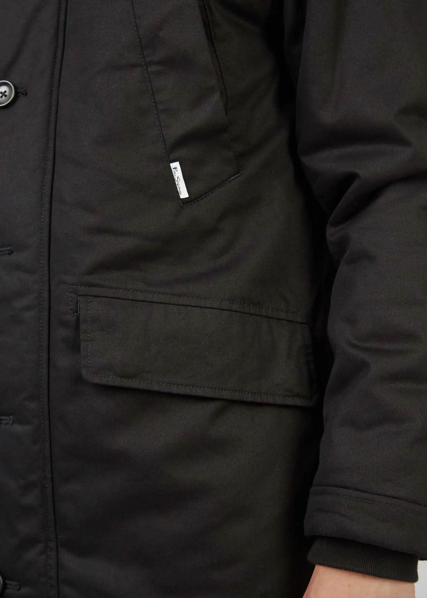 Smart parka - black