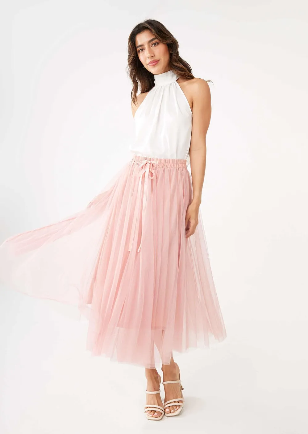 Sue Skirt Blush Tulle