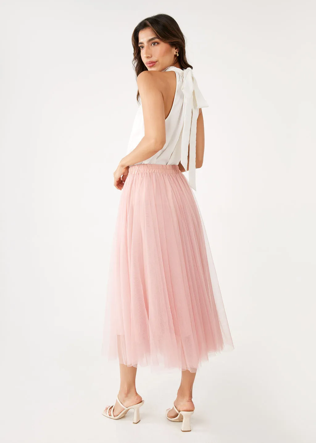 Sue Skirt Blush Tulle