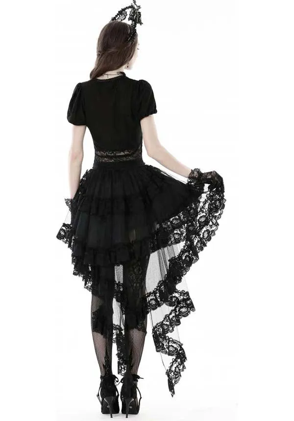 Swallow Tail | LACE SKIRT