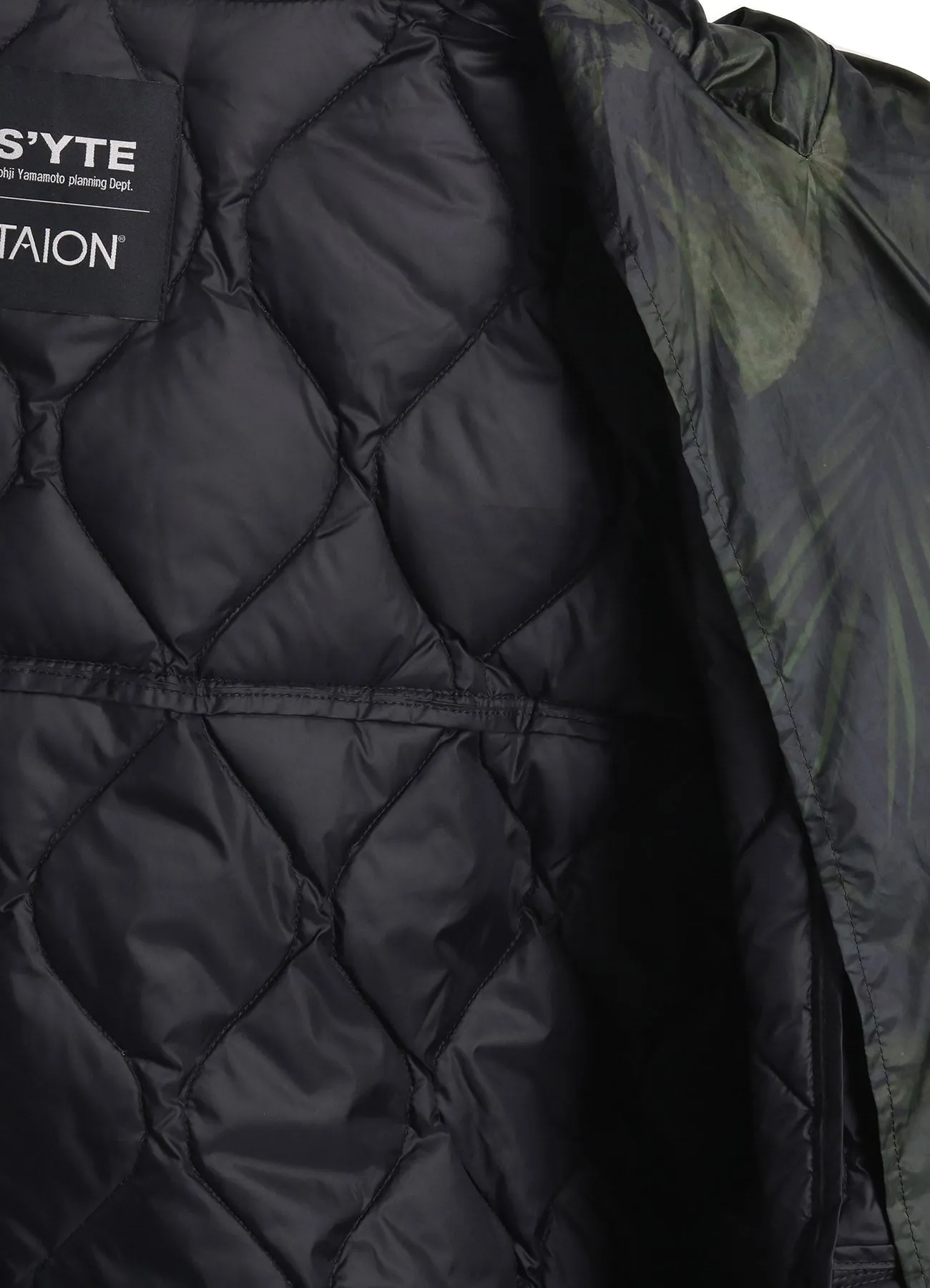 【S'YTE X TAION】DAHLIA CAMOUFLAGE QUILTED DOWN PARKA