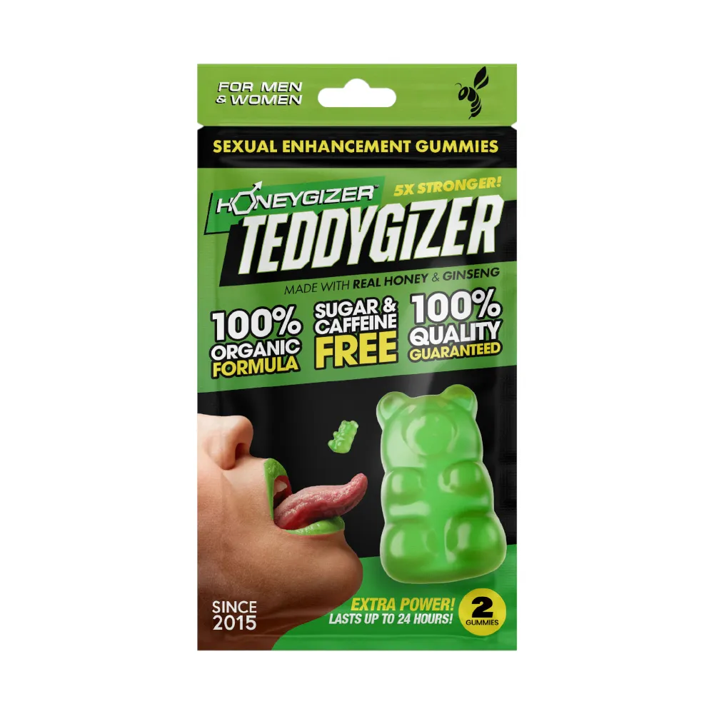 TEDDYGIZER Male Sexual Enhancement Gummy - Real Honey & Ginseng (24 ct.)