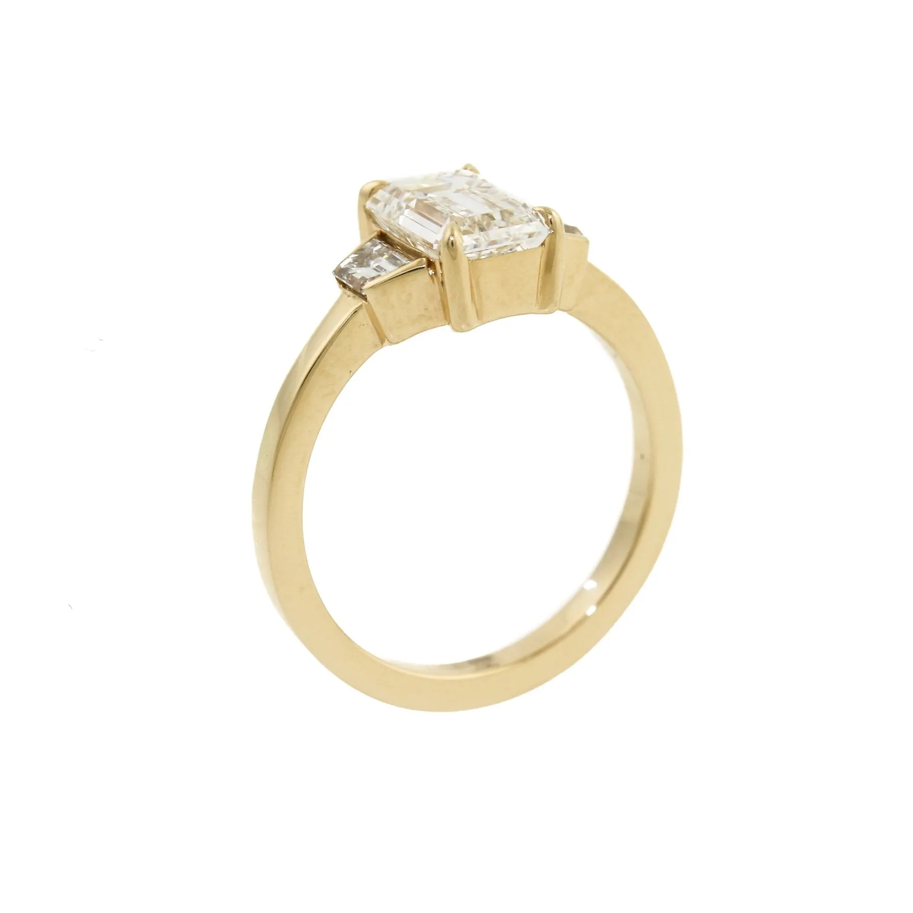 The Eva 14K Gold Diamond Ring