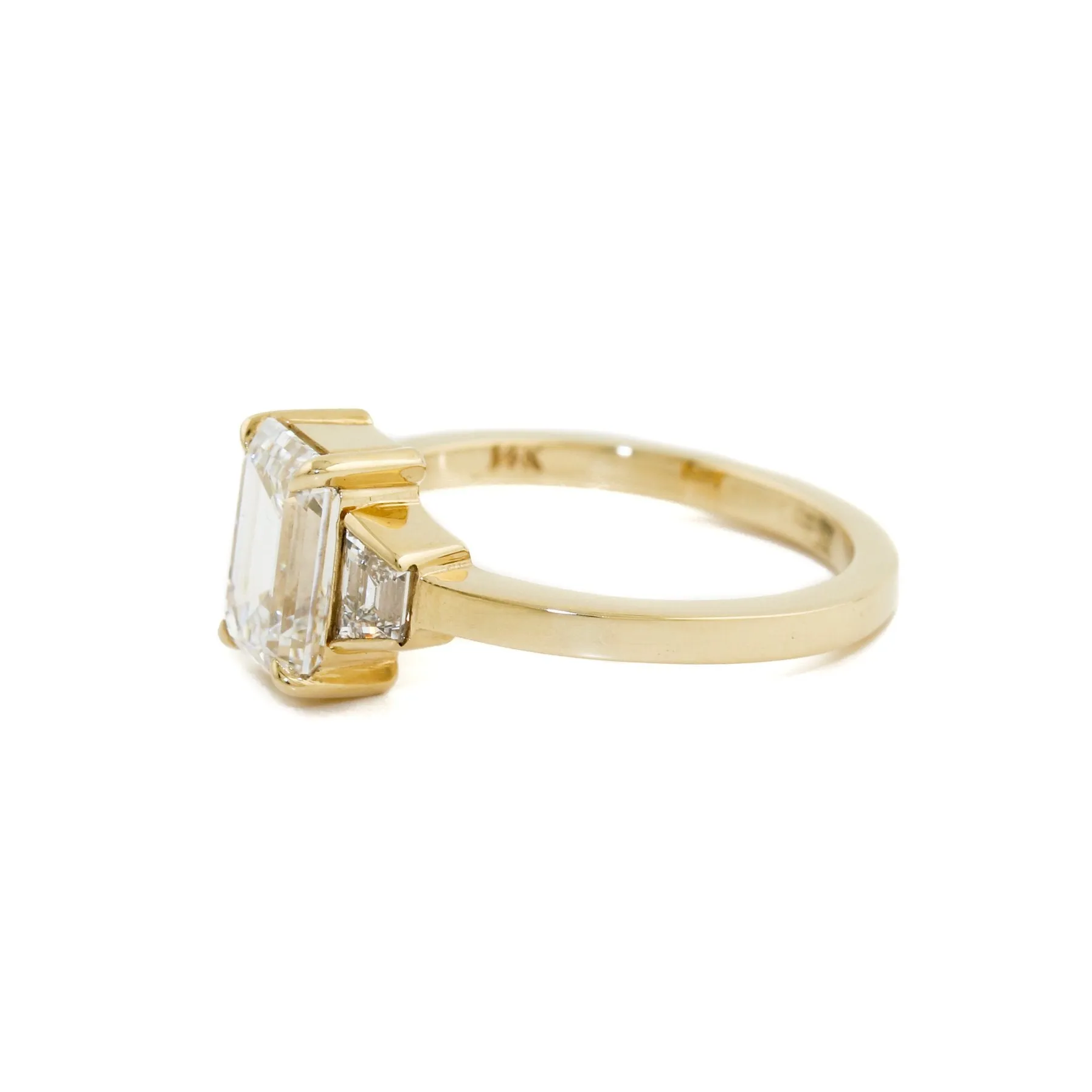 The Eva 14K Gold Diamond Ring