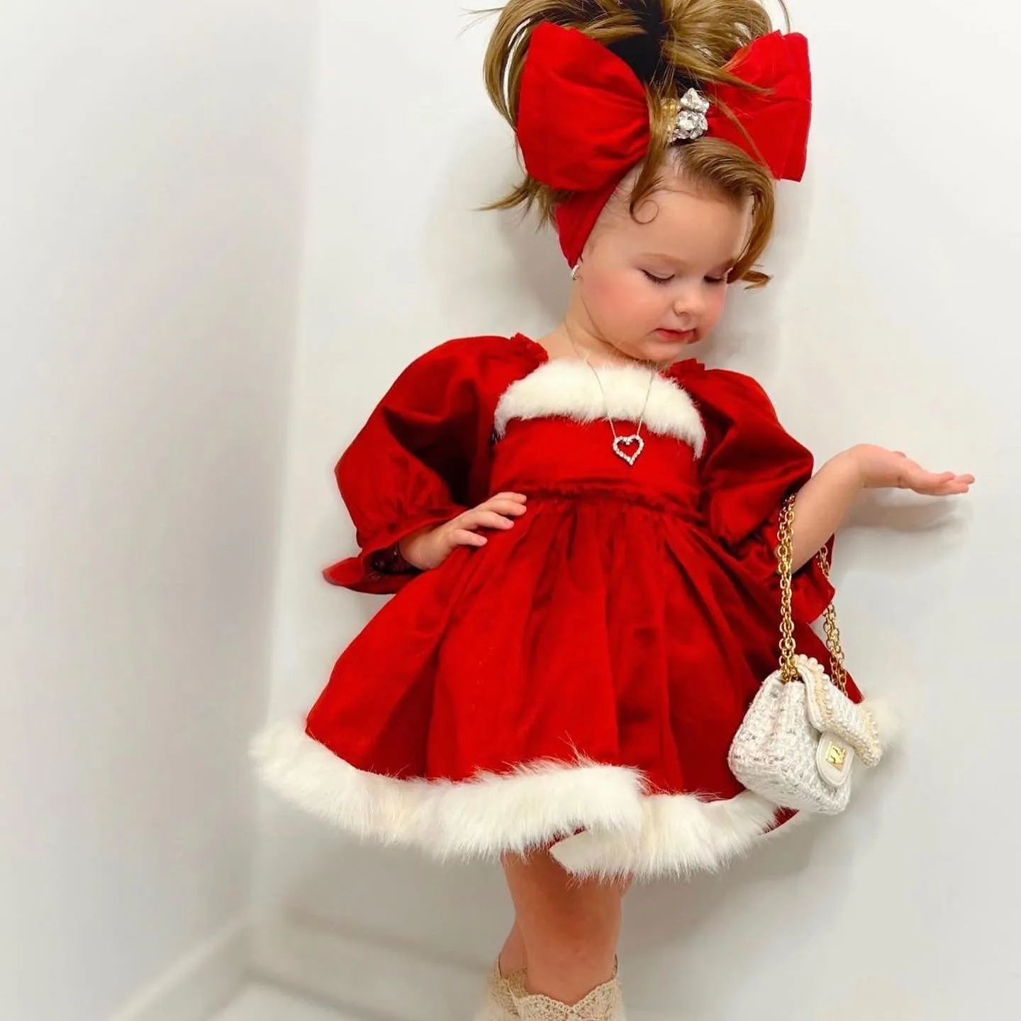 The Santa Baby Doll Dress