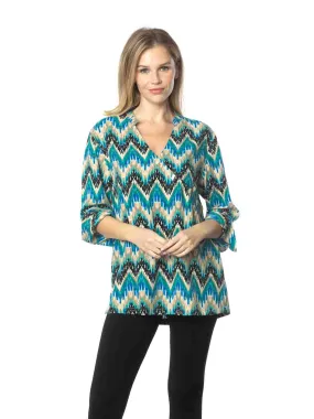 Tianello  TENCEL™ "MOTIF" Print   "Diva' Blouse