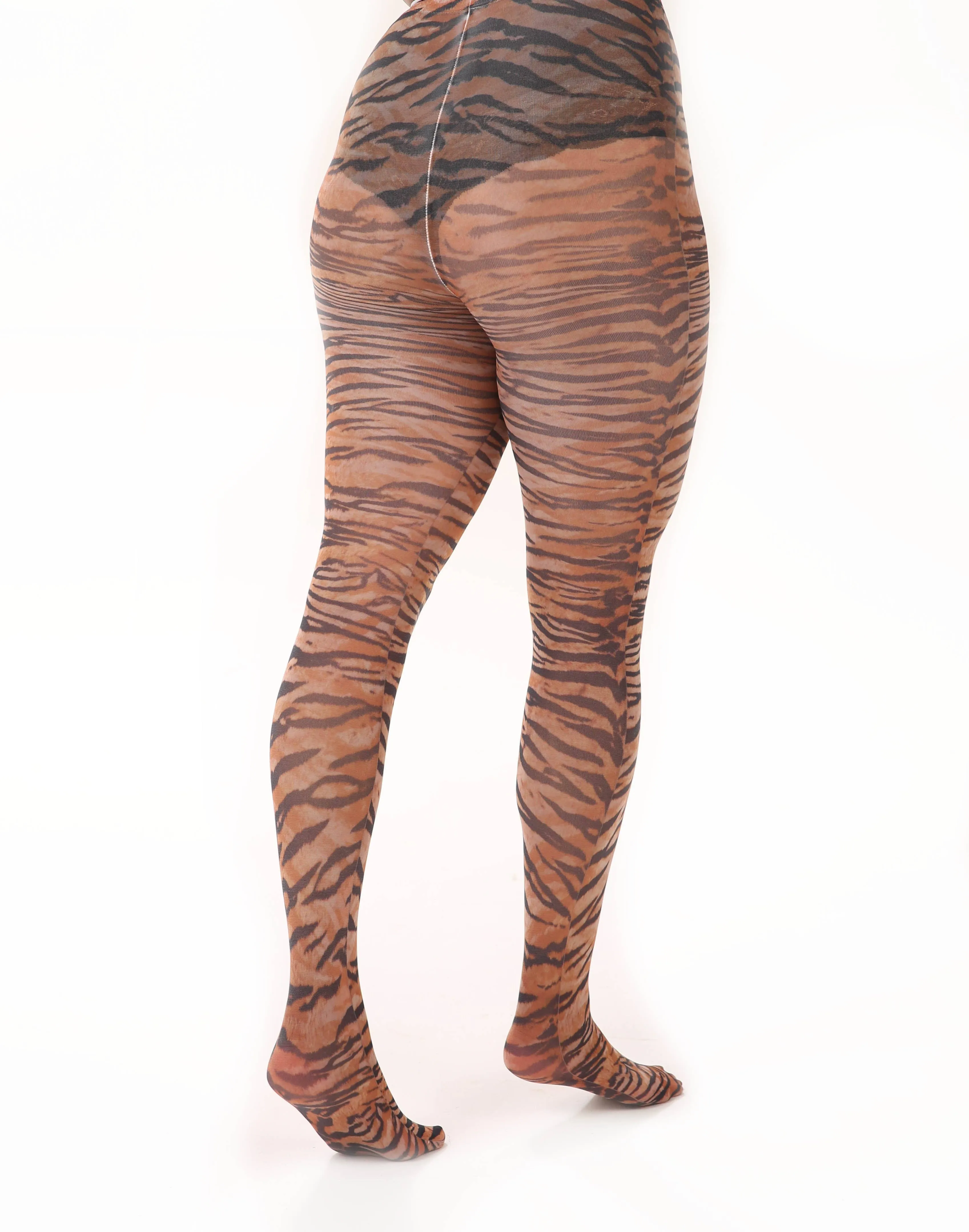 Tiger Print Tights