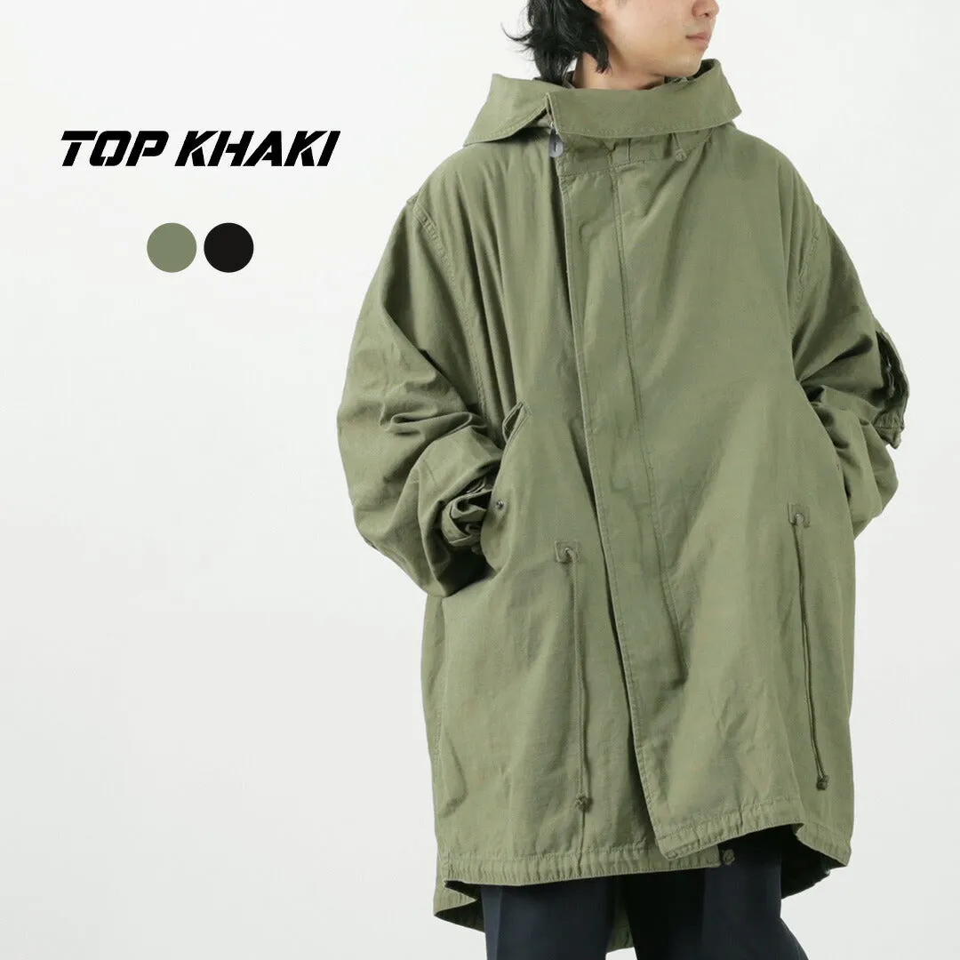 TOP KHAKI / M-48 Fishtail parka