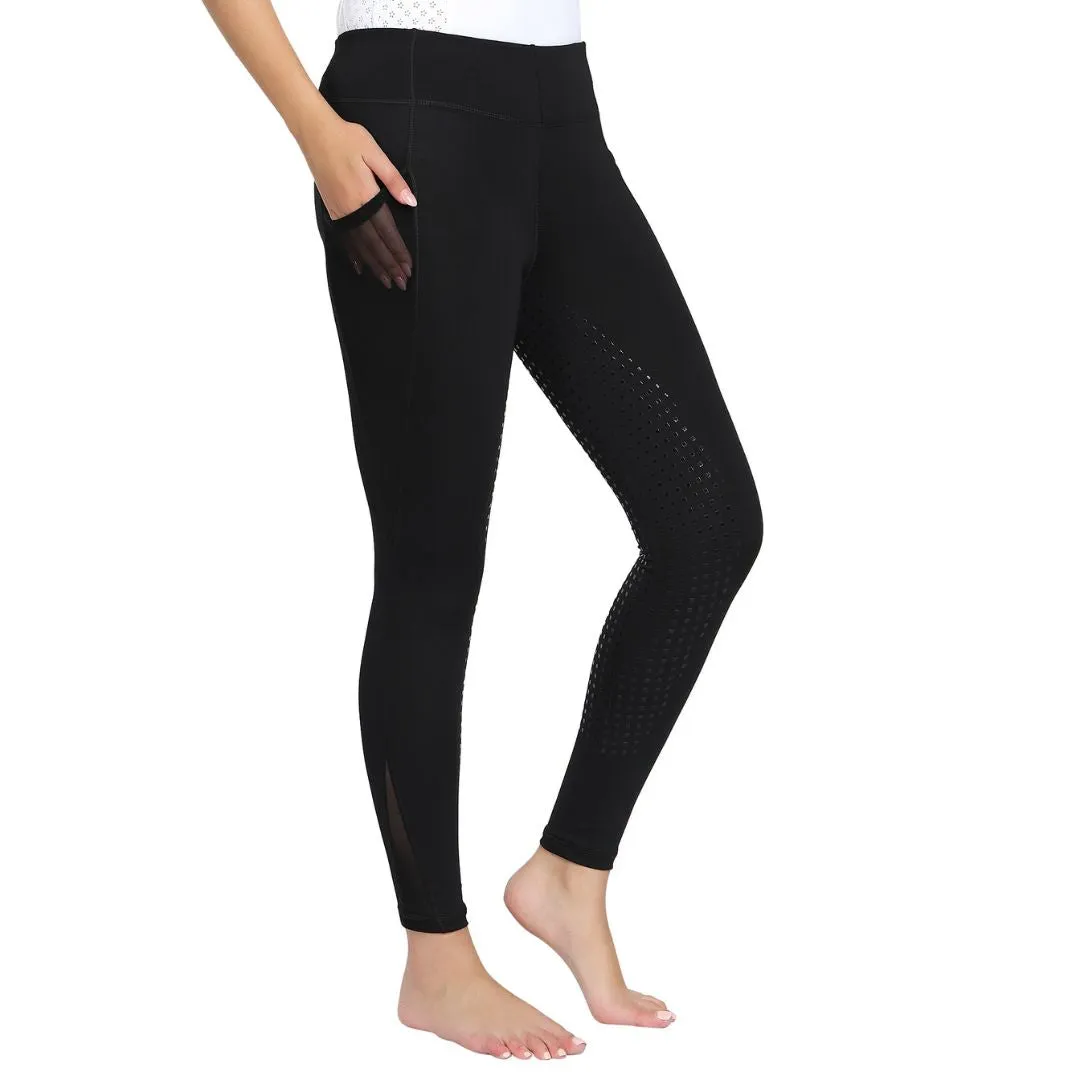 TuffRider Ladies Minerva EquiCool Full Seat Tights