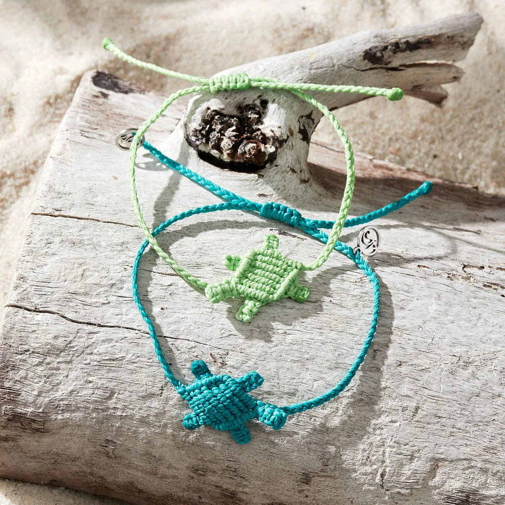 Turtle Macrame Bracelet Bundle