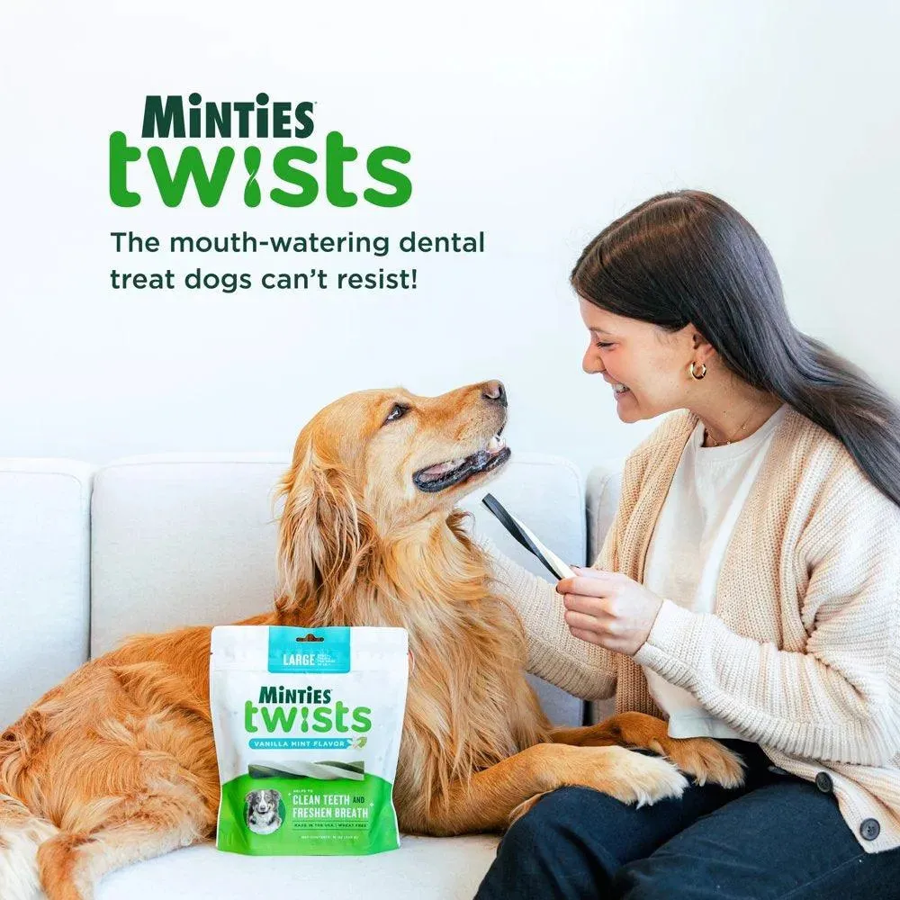 Twists Dog Dental Treats Small Dogs 24 Oz