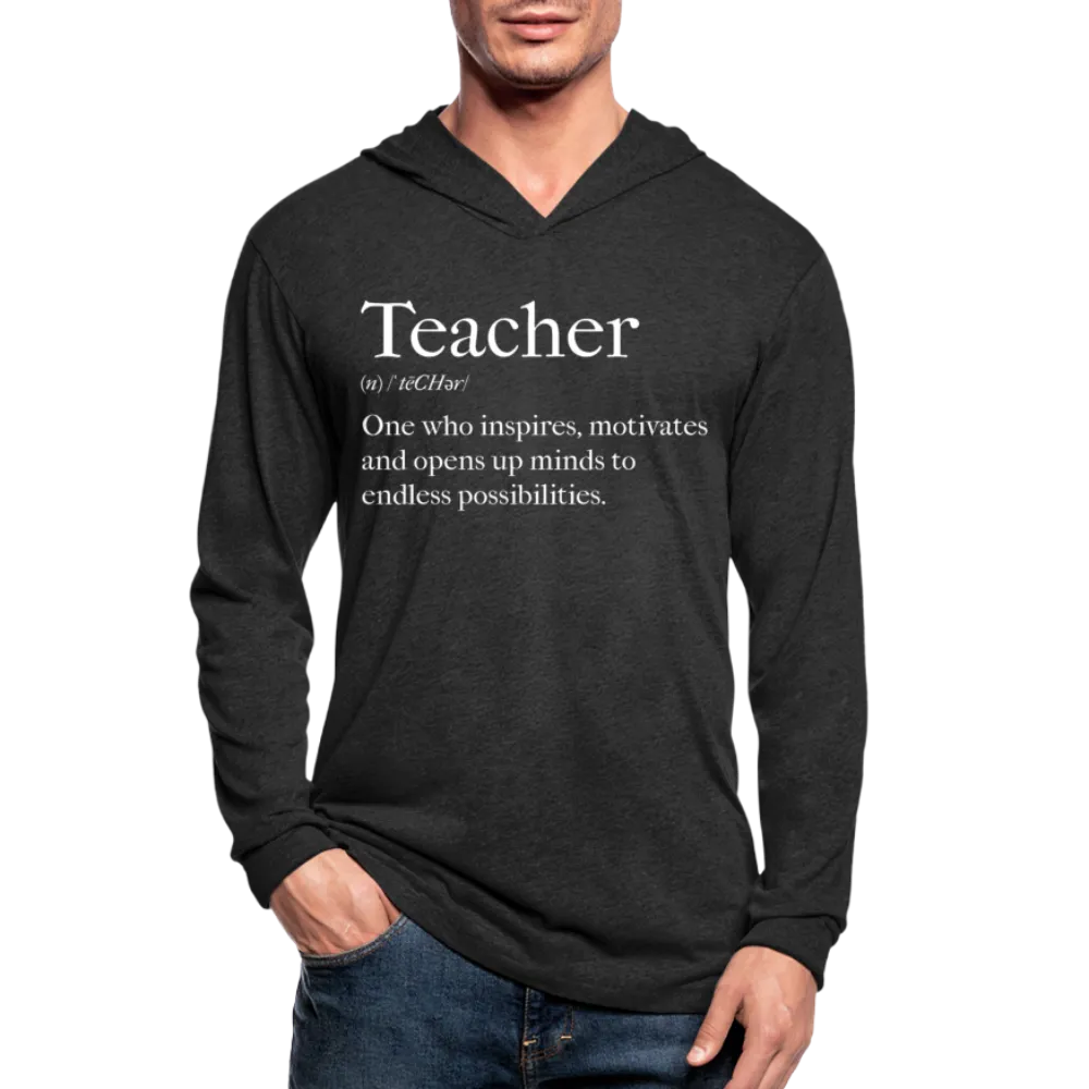 Uniquely You Graphic Hoodie / Tri-Blend Hooded Tee / Teachers Inspire