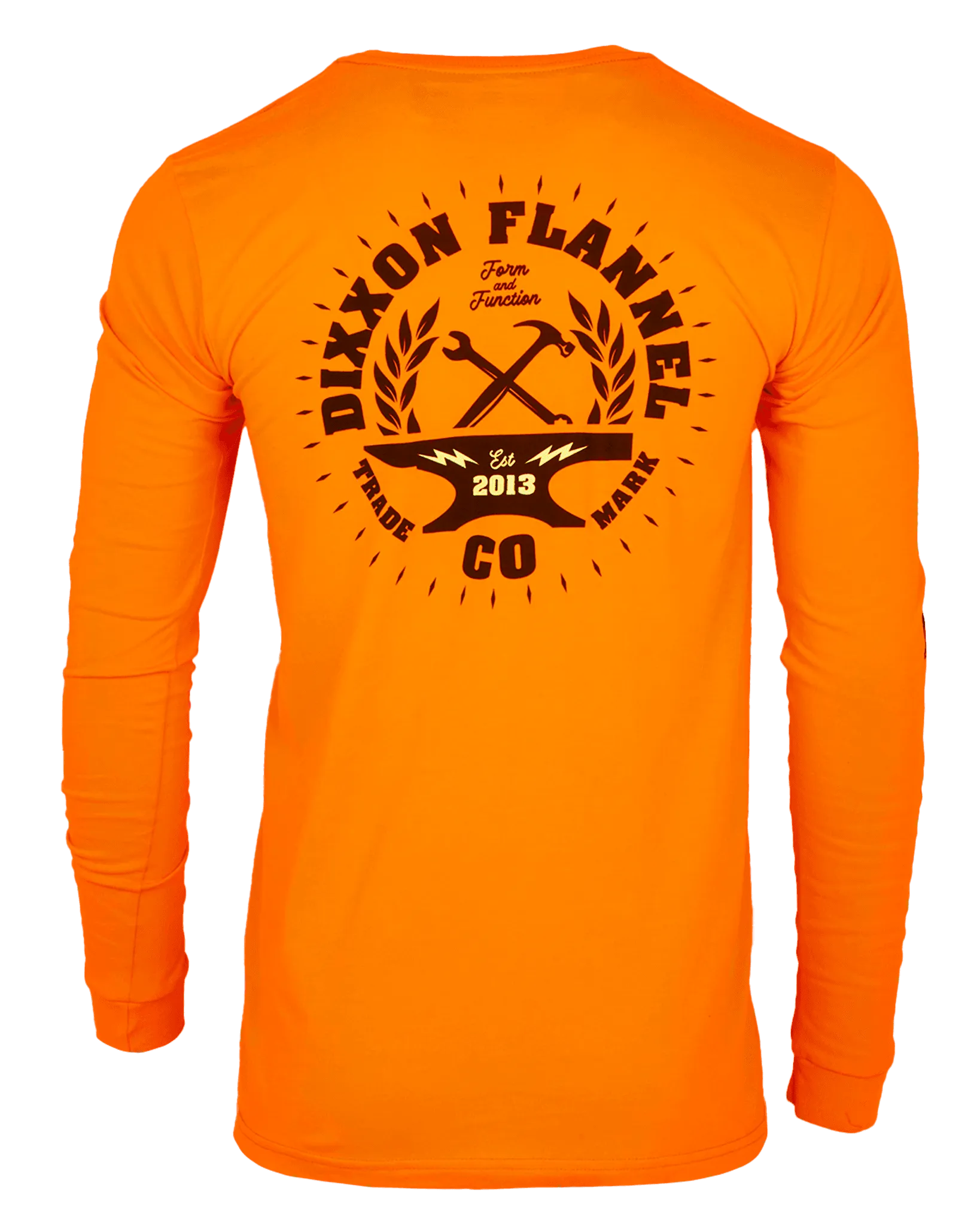 Unite Hi Vis Long Sleeve T-Shirt - Orange