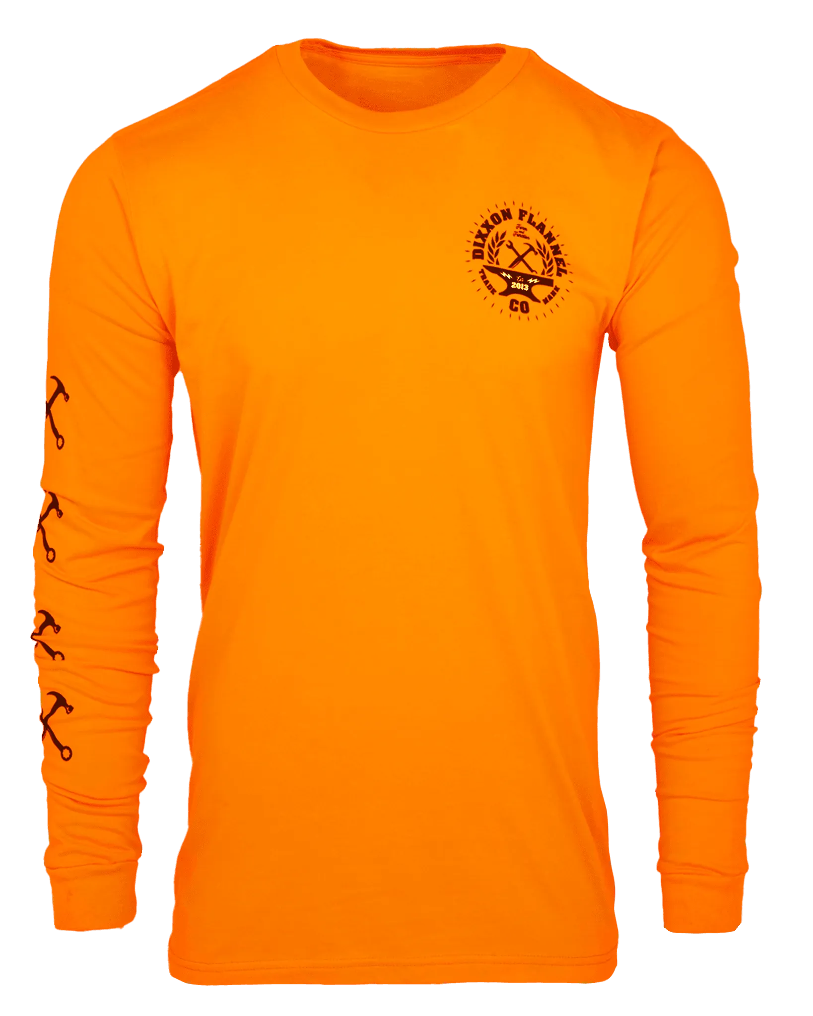 Unite Hi Vis Long Sleeve T-Shirt - Orange