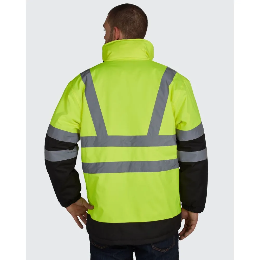 Utility Pro Hi Vis Arctic 3-in-1 ANSI Class 3 Parka Jacket - UHV821