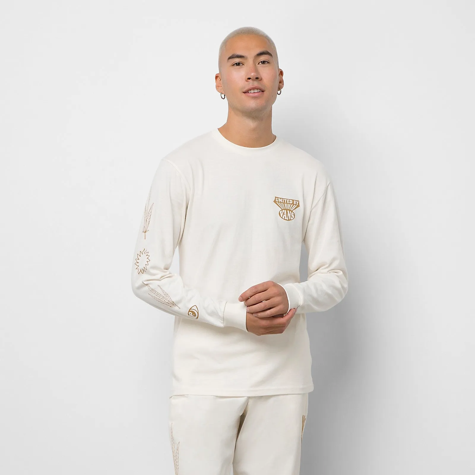 Vans Making Peace Vintage Long Sleeve - ANTIQUE WHITE