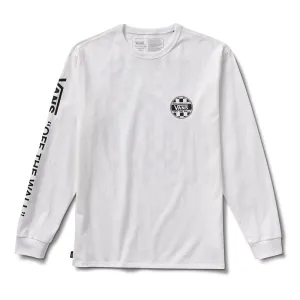 Vans - Off The Wall Check Graphic LS Tee (White)