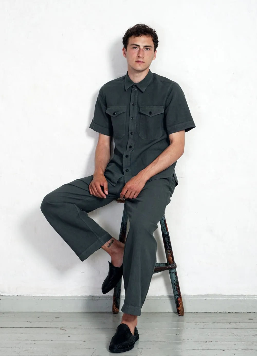 VILLY | Short Sleeve Shirt | Oxidized