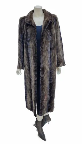 Vintage Lunaraine Pieced Mink Paw Coat -L