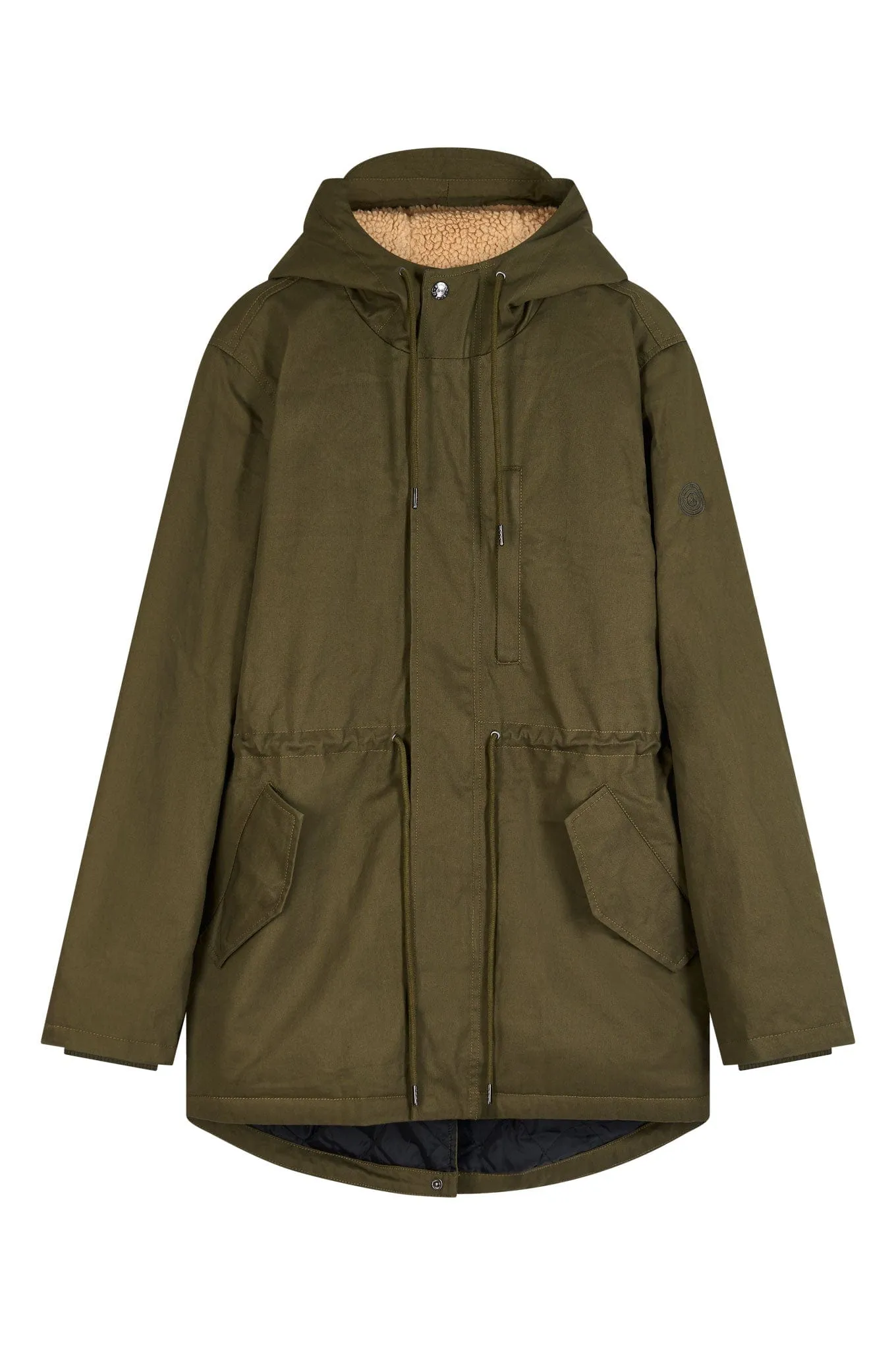 Wilson Men's Organic Cotton Water-Resistant Parka | Khaki